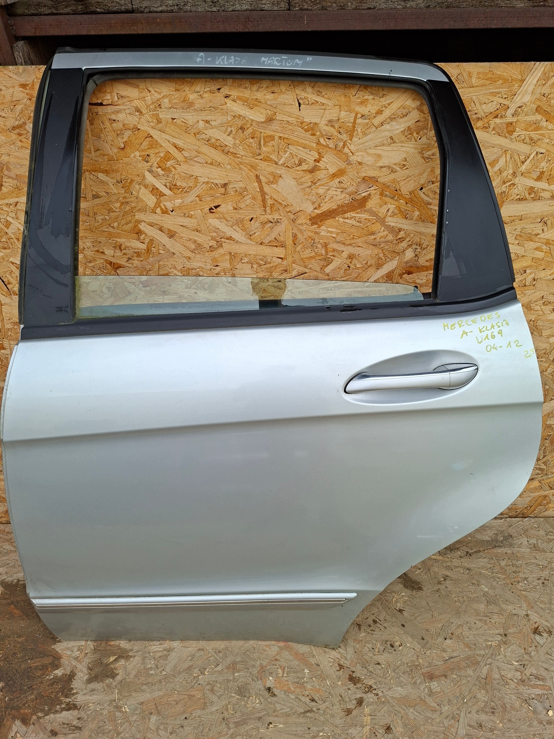 door rear part rear. left MERCEDES W169 04-12