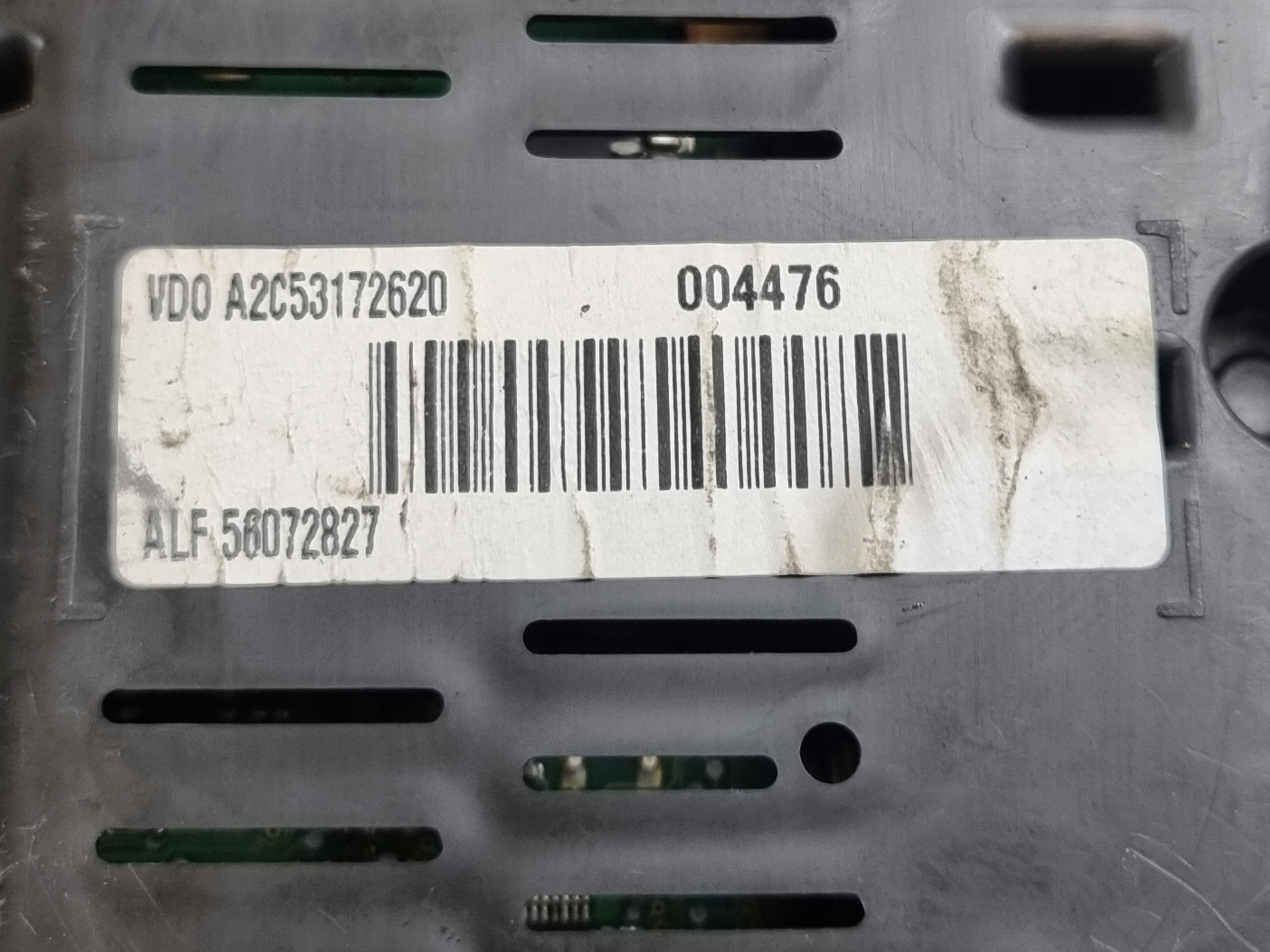 dials dials OE 0156072827 ALFA ROMEO 159 1.9 JTDm