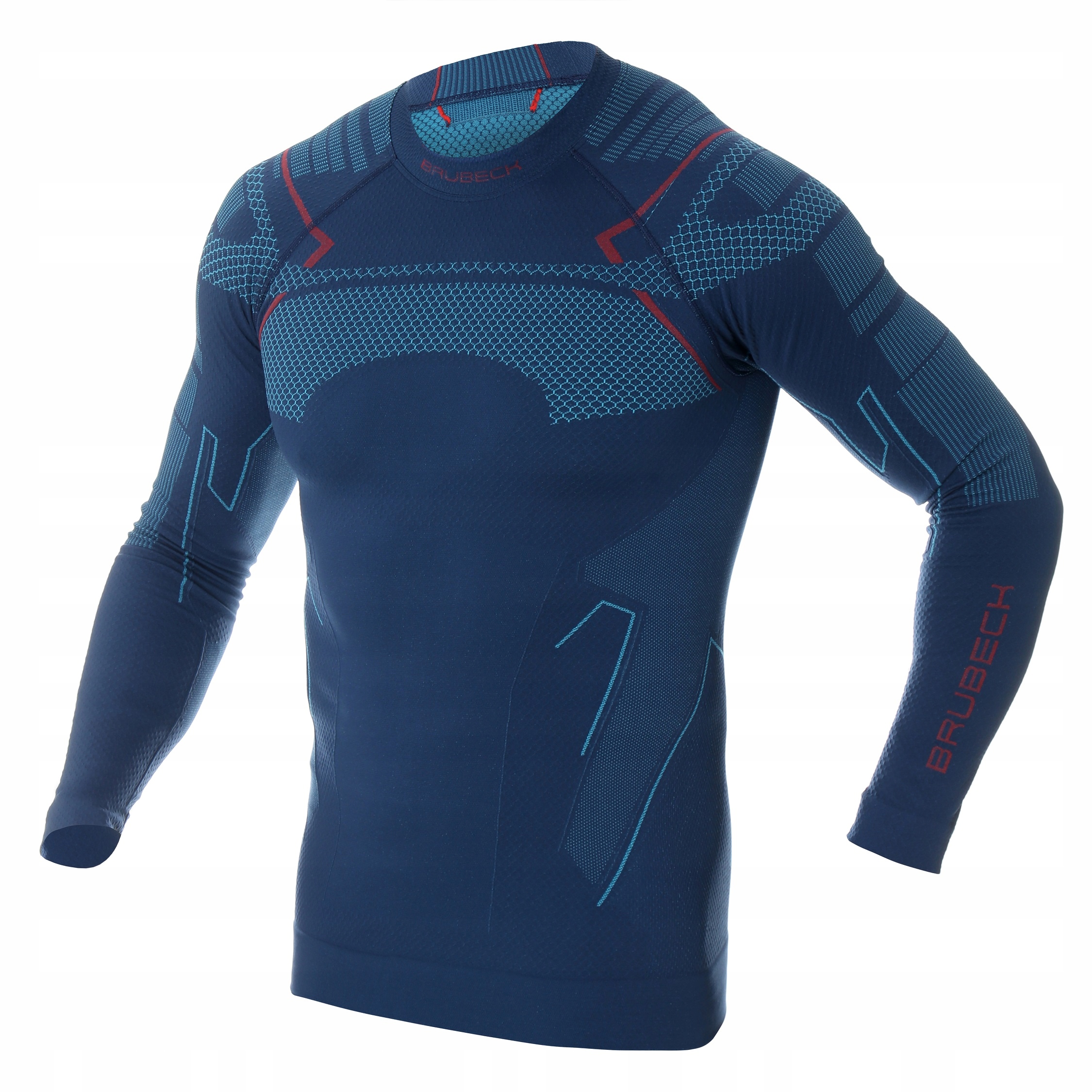 BRUBECK THERMO BIELIZNA TERMOAKTYWNA KOMPLET MĘSKA TERMICZNA CIEPŁA L Materiał dominujący Poliamid