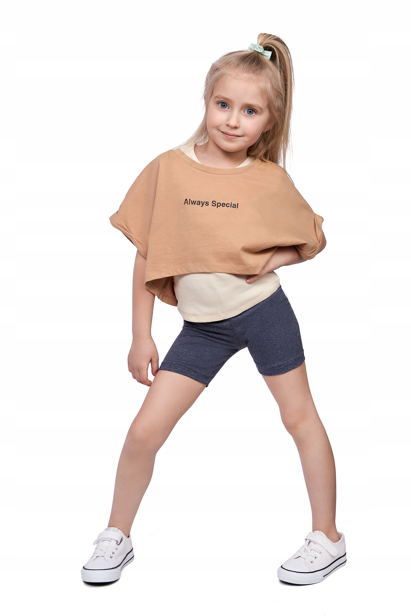 

Legginsy Krótkie Szorty Dziecięce Kolarki Chlk