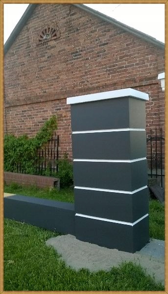 Ogrodzenia BONIOWANE/PRZESLA/Transport HDS Szerokość elementu 40 cm