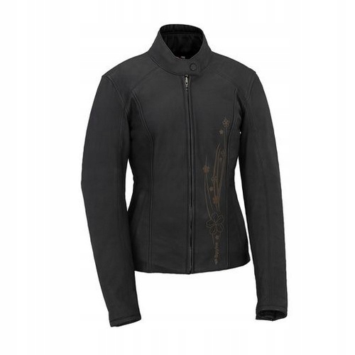 Dámska Motocyklová Bunda Spyke Athena Black Veľ. 38