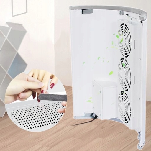 POCHŁANIACZ PYŁU MANICURE MOCNY 3 WIATRAKI 12V Wysokość produktu 28.5 cm