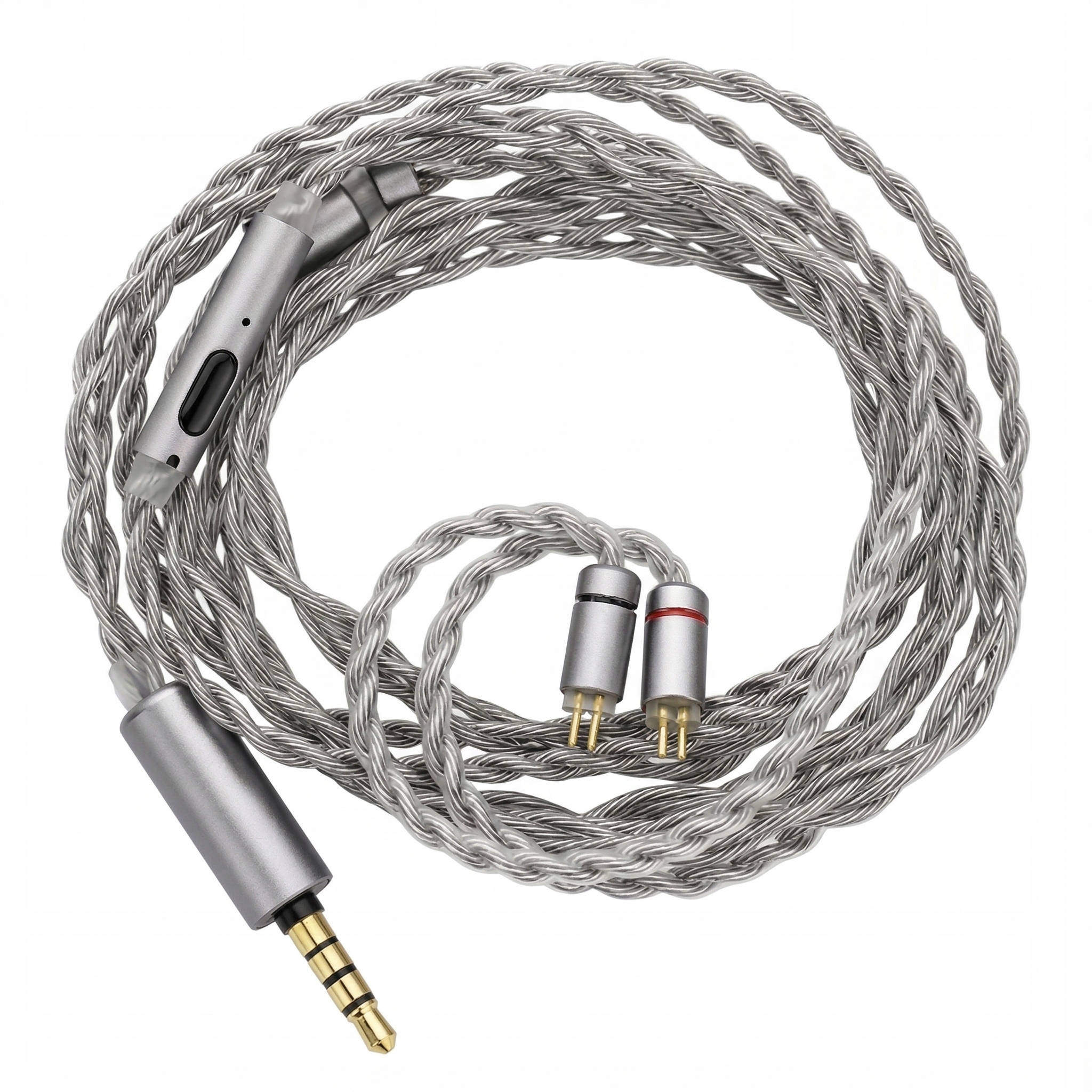 Moondrop MC2 Opcjonalny kabel słuchawkowy 2-pin z mikrofonem klasy premium