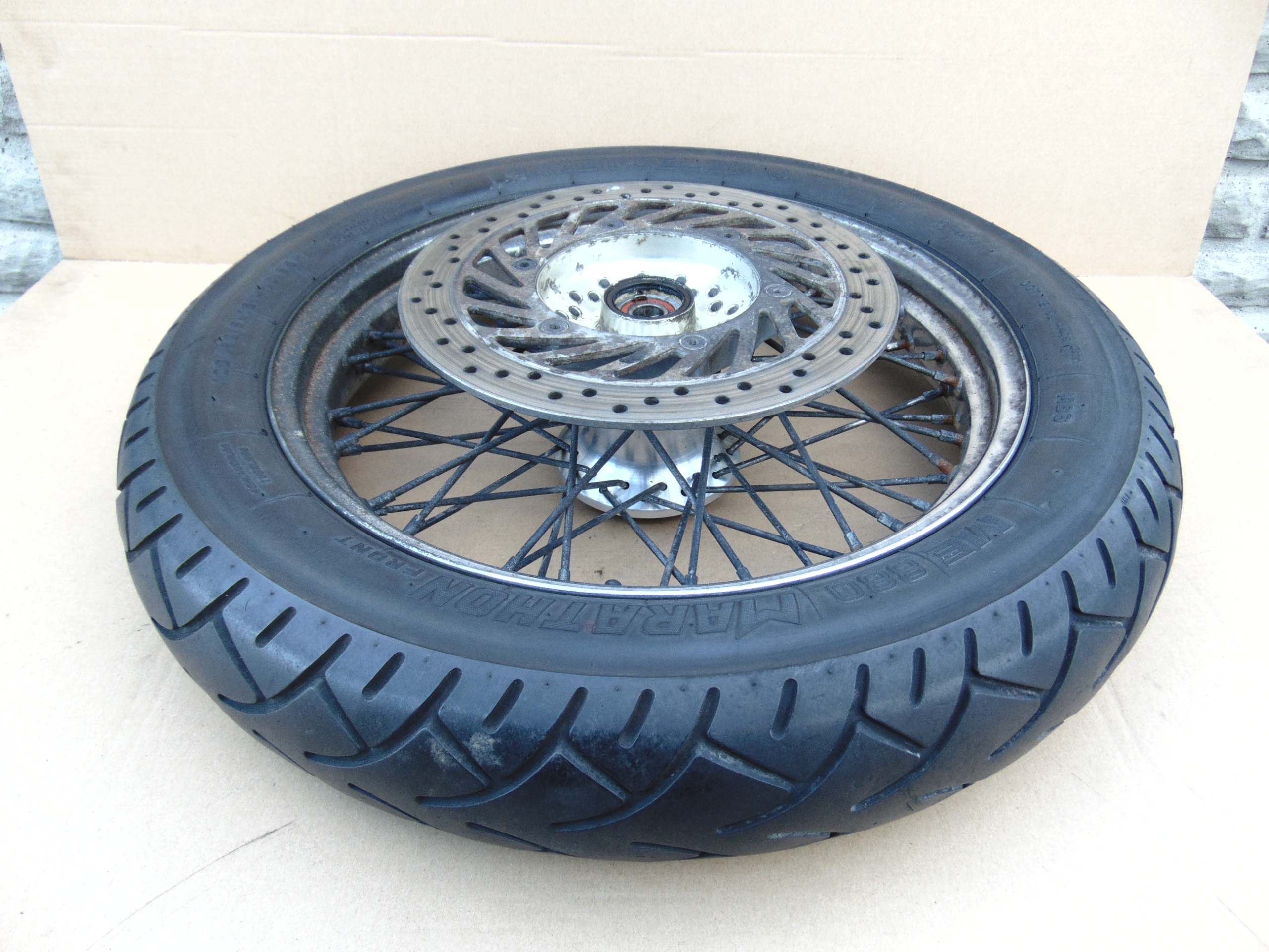 HONDA SHADOW 1100 SC32E KOŁO OPONA FELGA PRZÓD 120/90-18