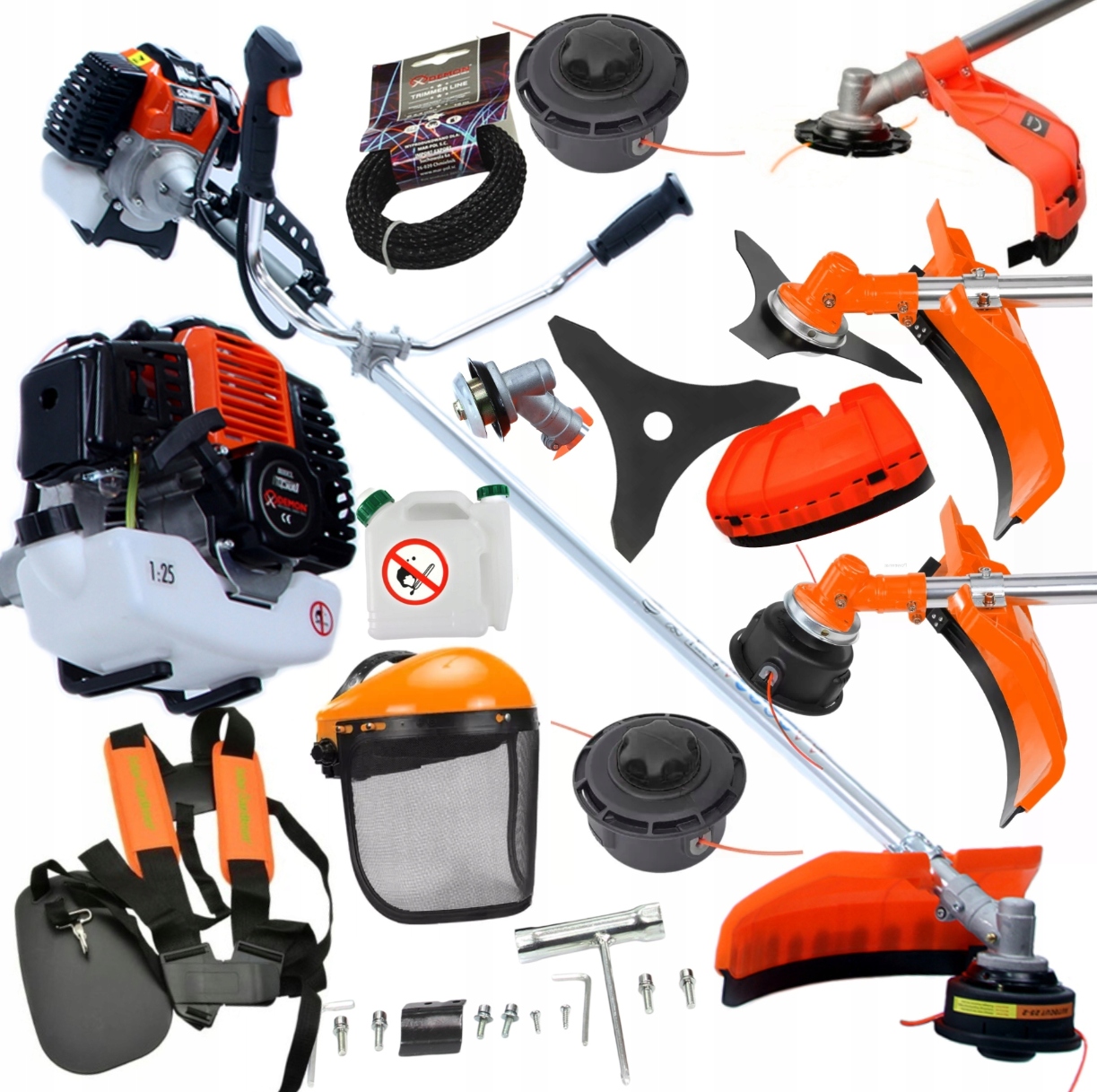 Kosa Spalinowa Demon RQ580 5,2KM 42 cm Zestaw Akcesoriów Wydajna i Mocna