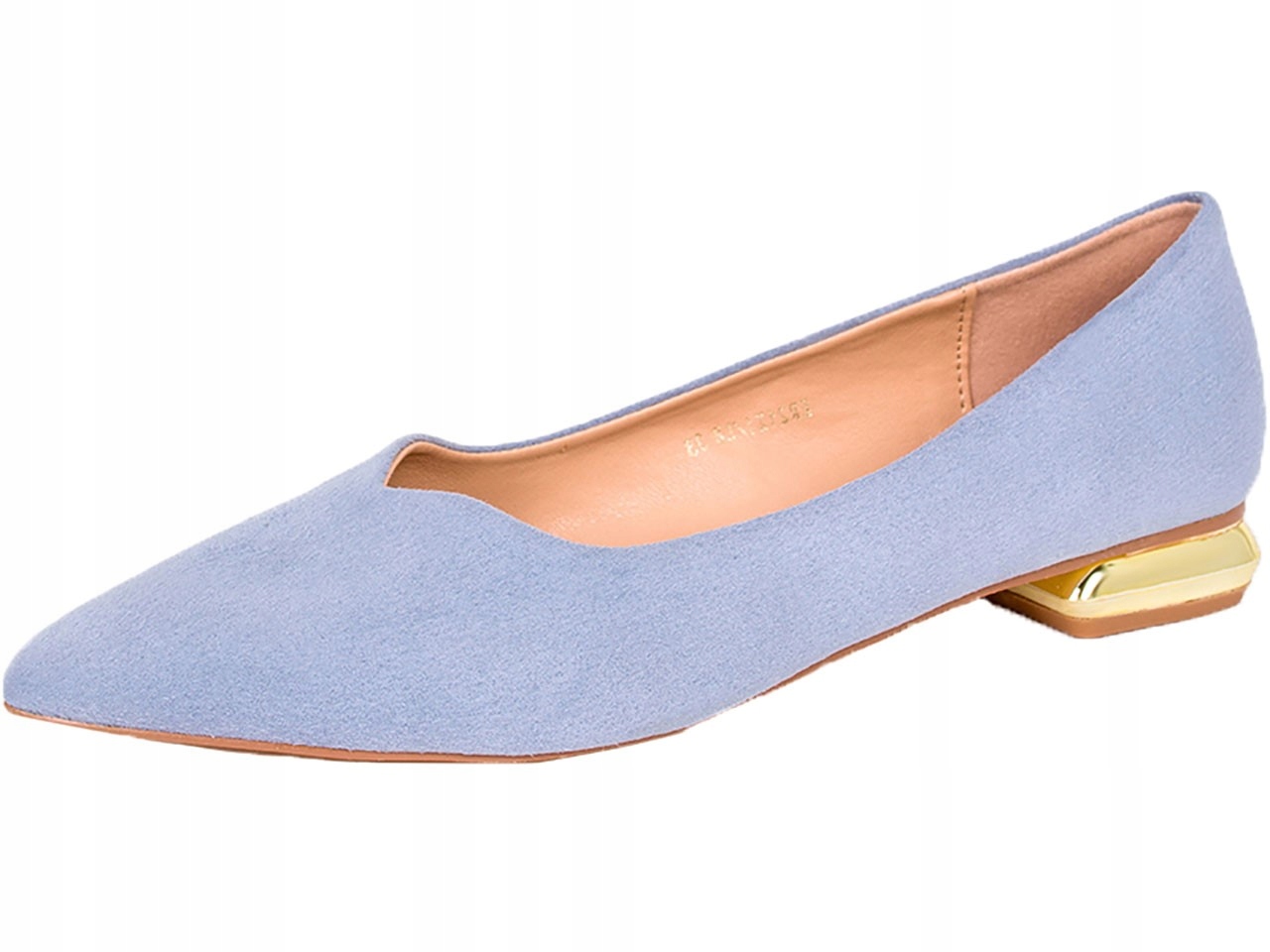 

Baleriny Damskie Wygodne Buty Na Niskim Obcasie 37