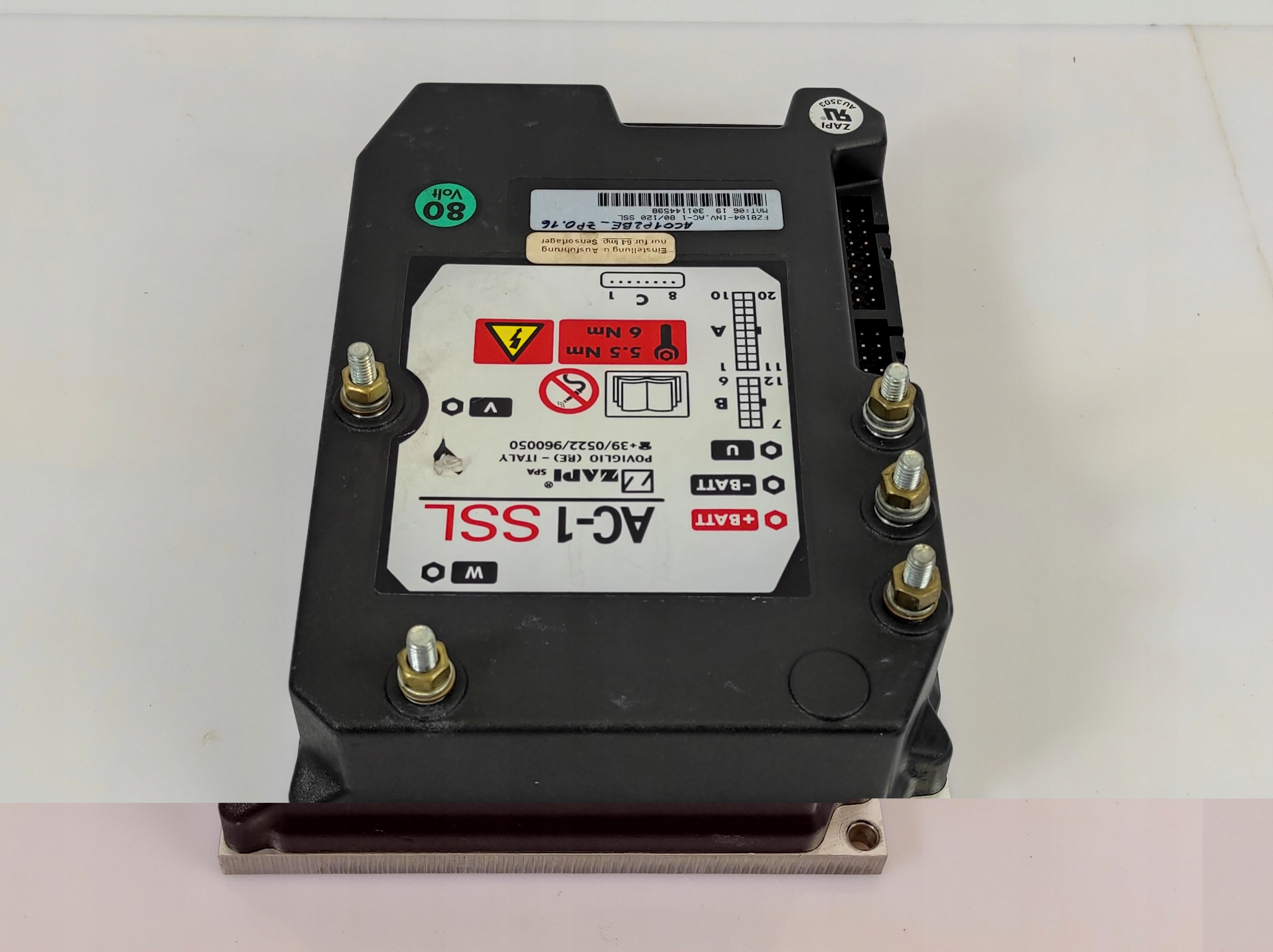 ZAPI AC-1 SSL FZ8104-INV.AC-1 80/120 INVERTER 80V Waga produktu z opakowaniem jednostkowym 2.5 kg