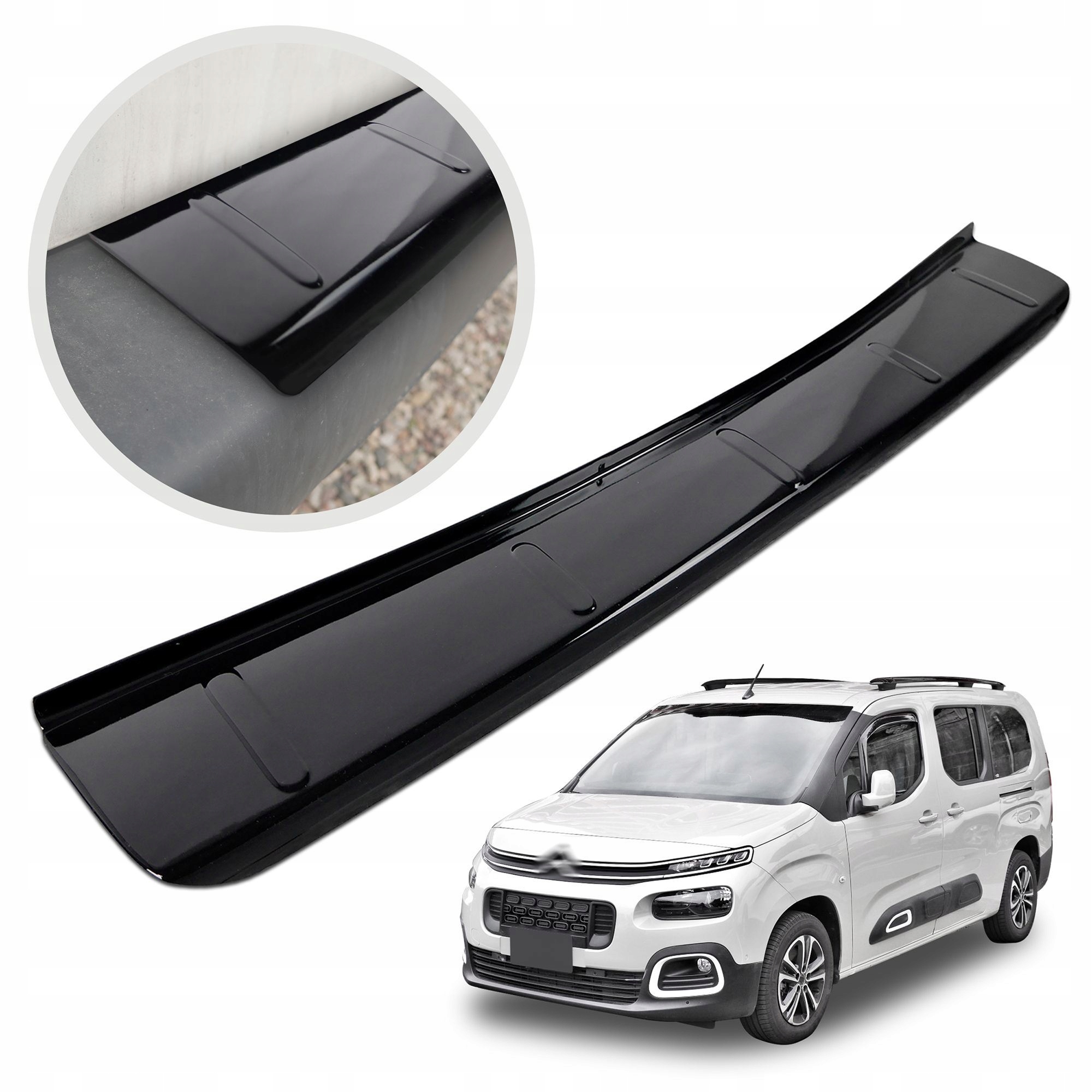 Ochranná lišta na zadný nárazník pre Citroen Berlingo III 2018-