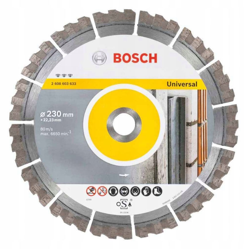 Bosch Tarcza Diamentowa Turbo beton cegła 230mm
