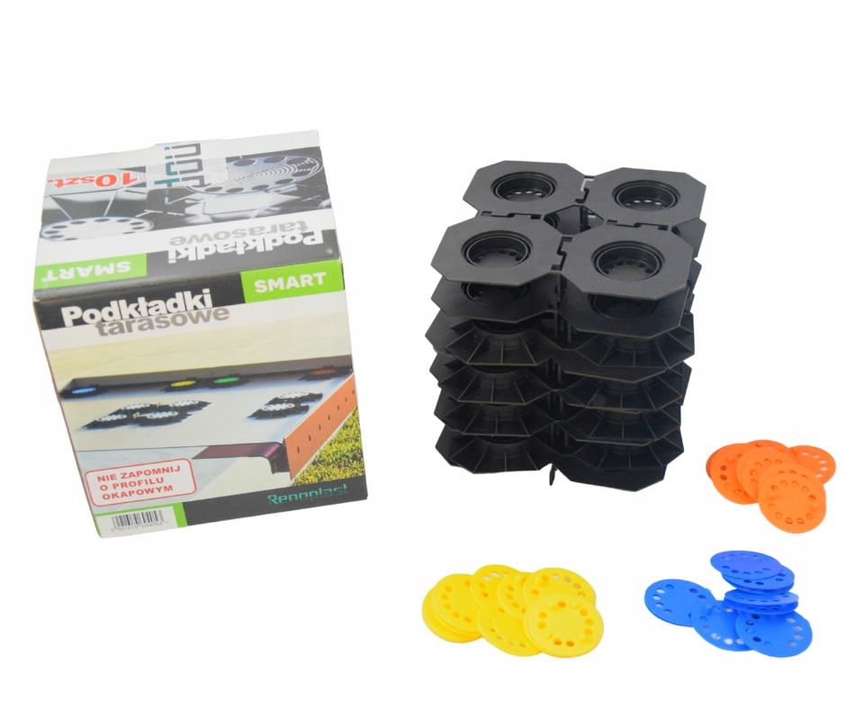 

Zestaw podkładek tarasowych Smart 2mm na 1,5 m2