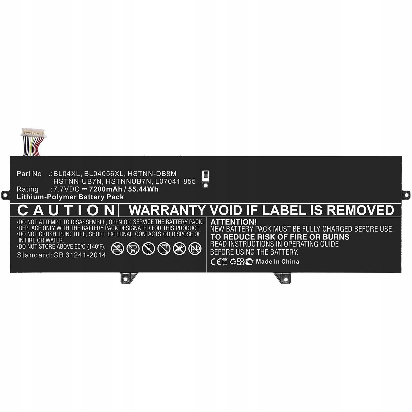 Baterie CoreParts pro Notebook Hp 52,36 Wh