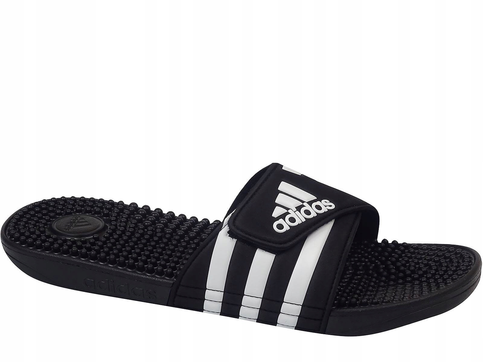 Adidas Adissage F35580 Klapki Basenowe Basen Na Rzep Czarne