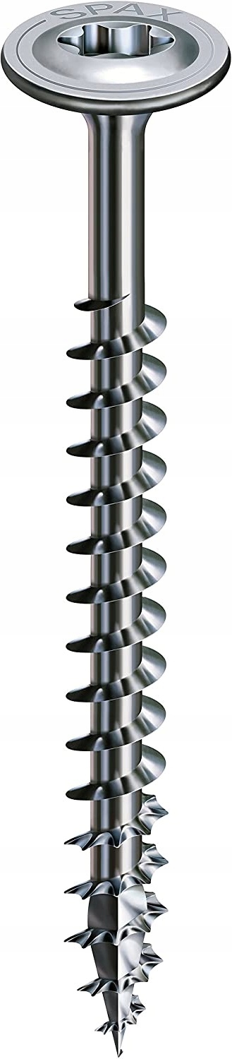 Talířový Šroub A2 6X80MM Tx Wirox Spax Sada 100 Kusů Na Dřevo