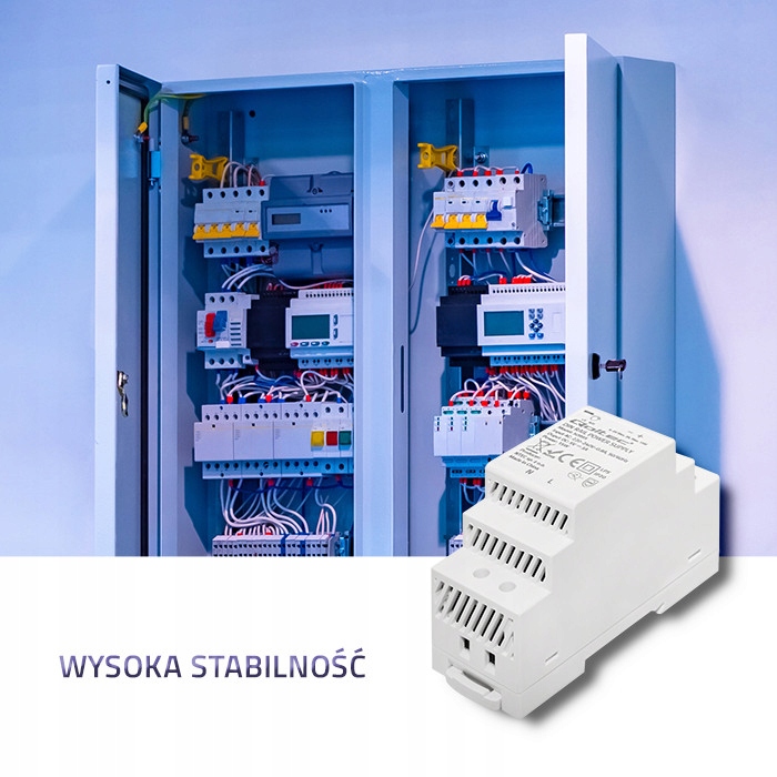 Qoltec Przemysłowy zasilacz na szynę DIN 15W 5V 3A Marka Qoltec