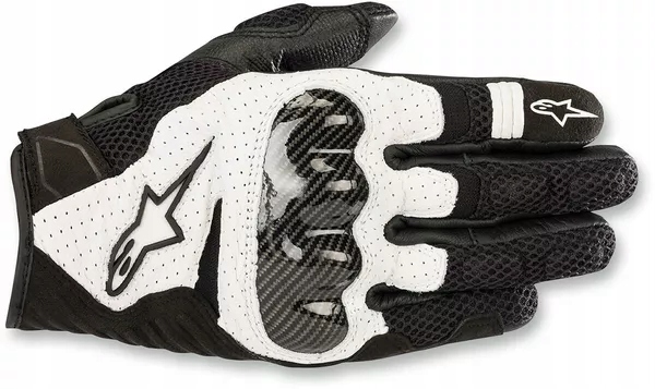 Rukavice Alpinestars SMX-1 Air Carbon v2 black/white XXL