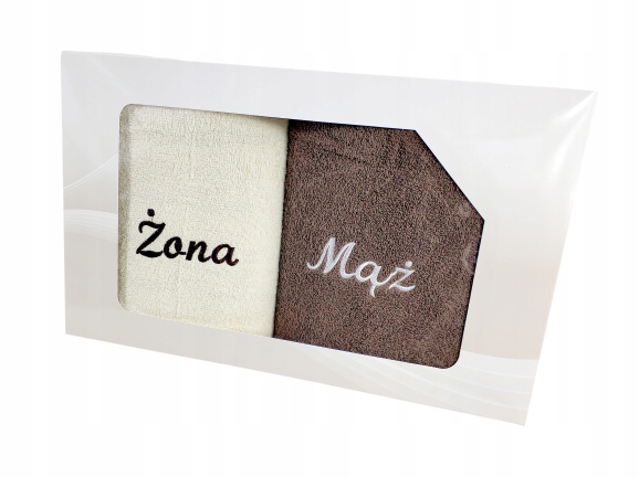 

Komplet Dużych Ręczników Żona Mąż Greno