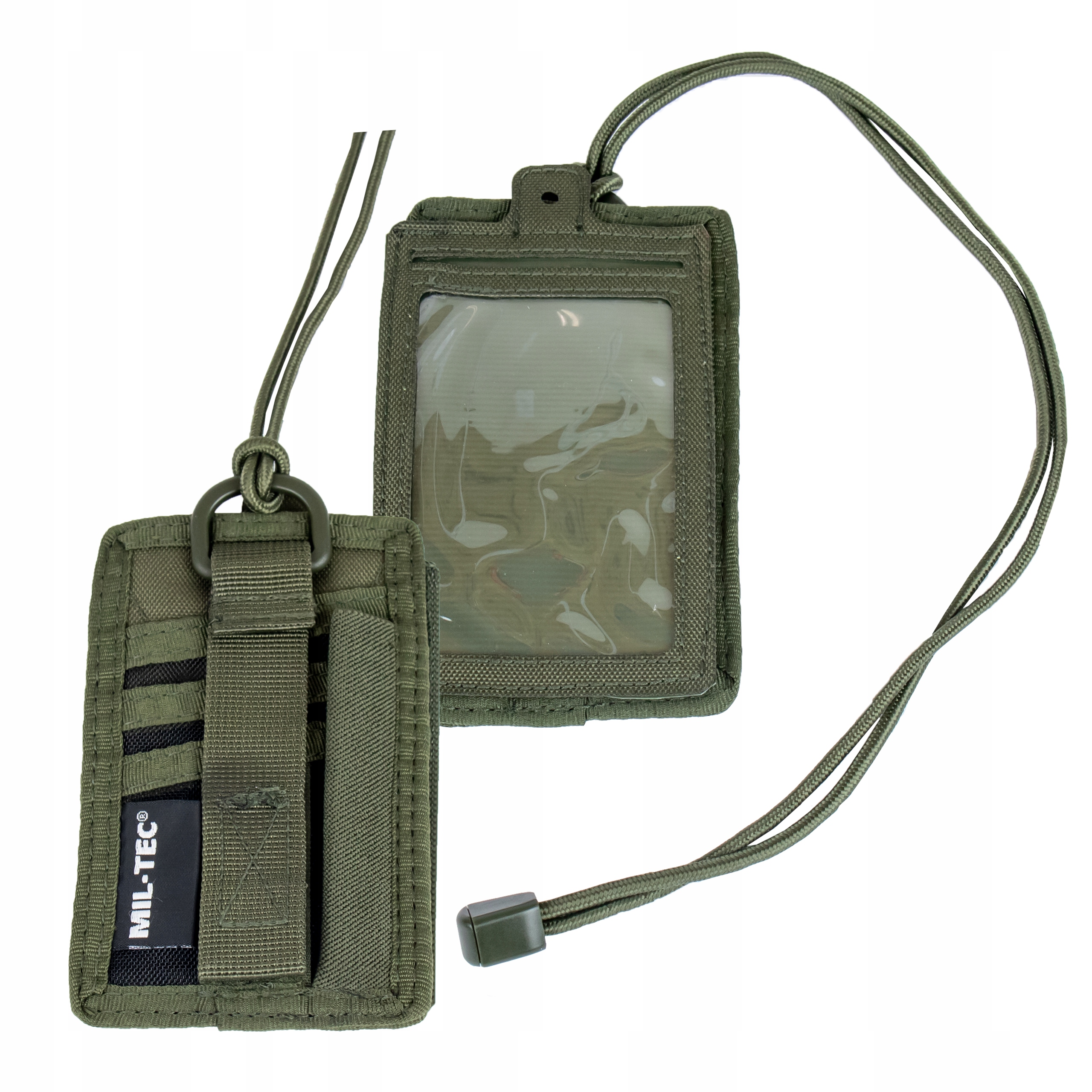 

Etui Pokrowiec na Przepustkę Identyfikator Olive