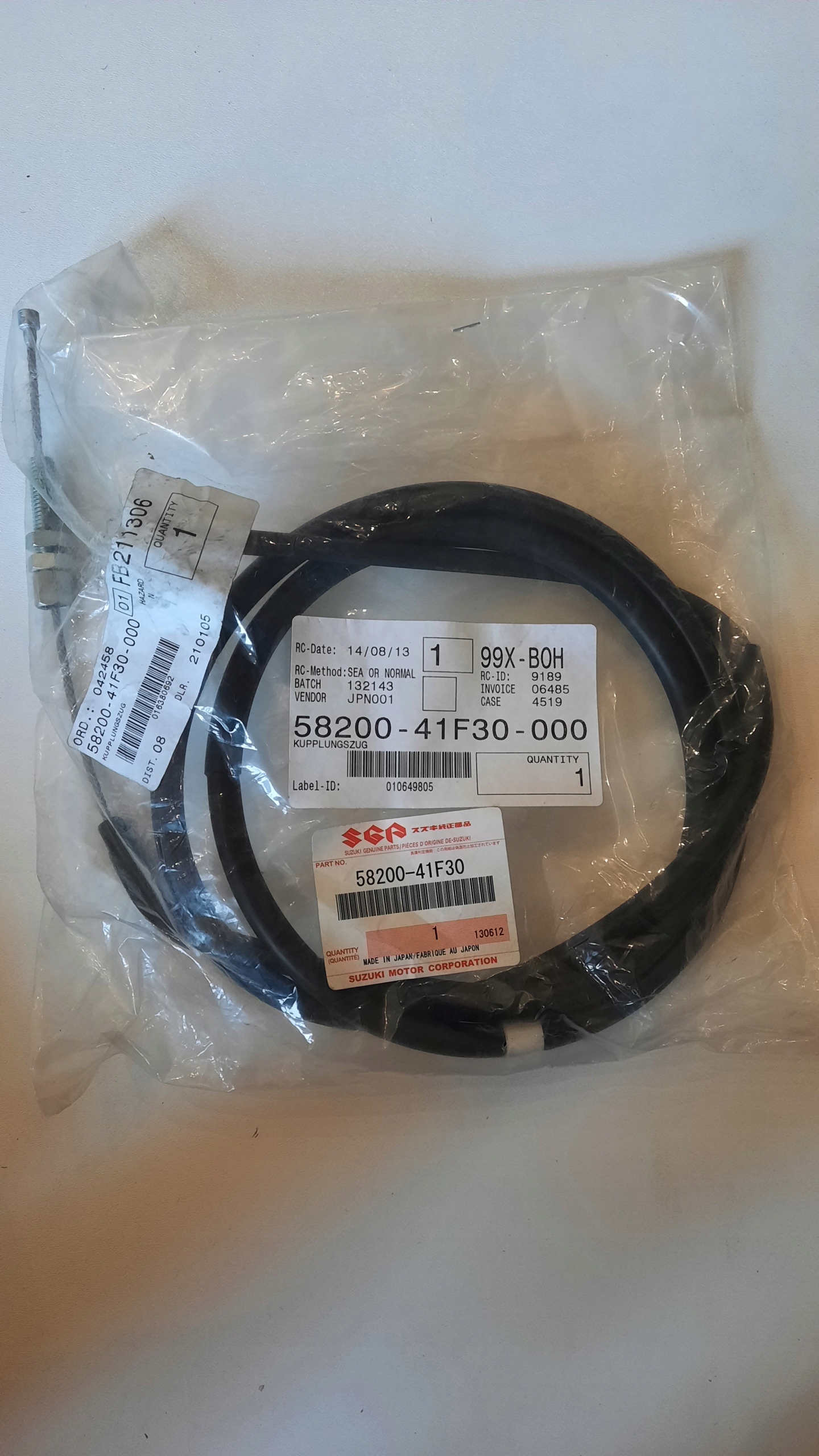 Linka sprzęgła Suzuki VL800 nowa oryginał oem