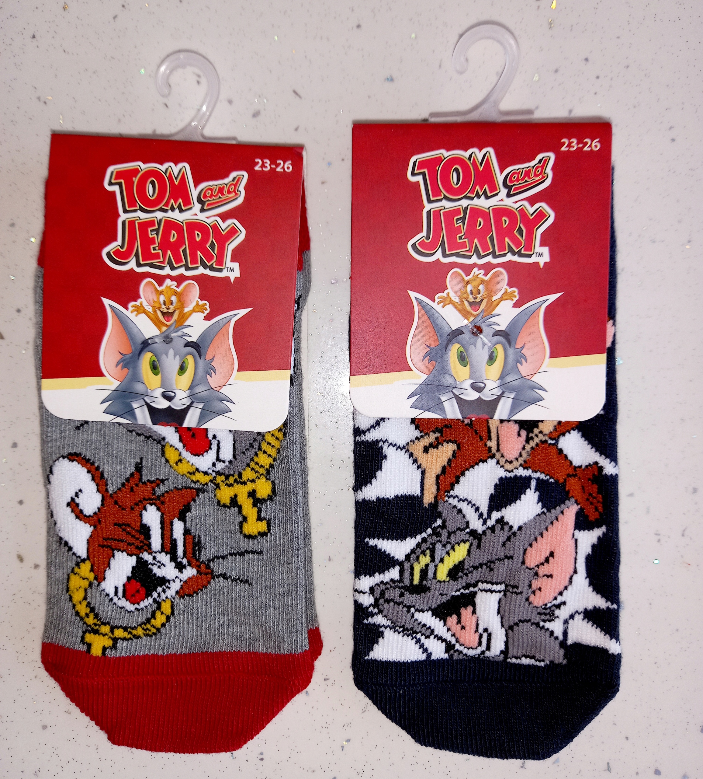 

Skarpetki Tom & Jerry, licencja 2-pak 23-26