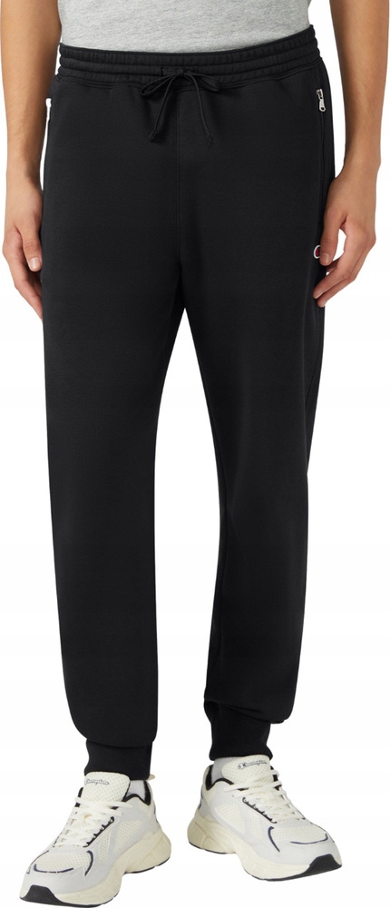 Pánské Tepláky Champion Rib Cuff Pants Černé 220300 KK001 vel. M