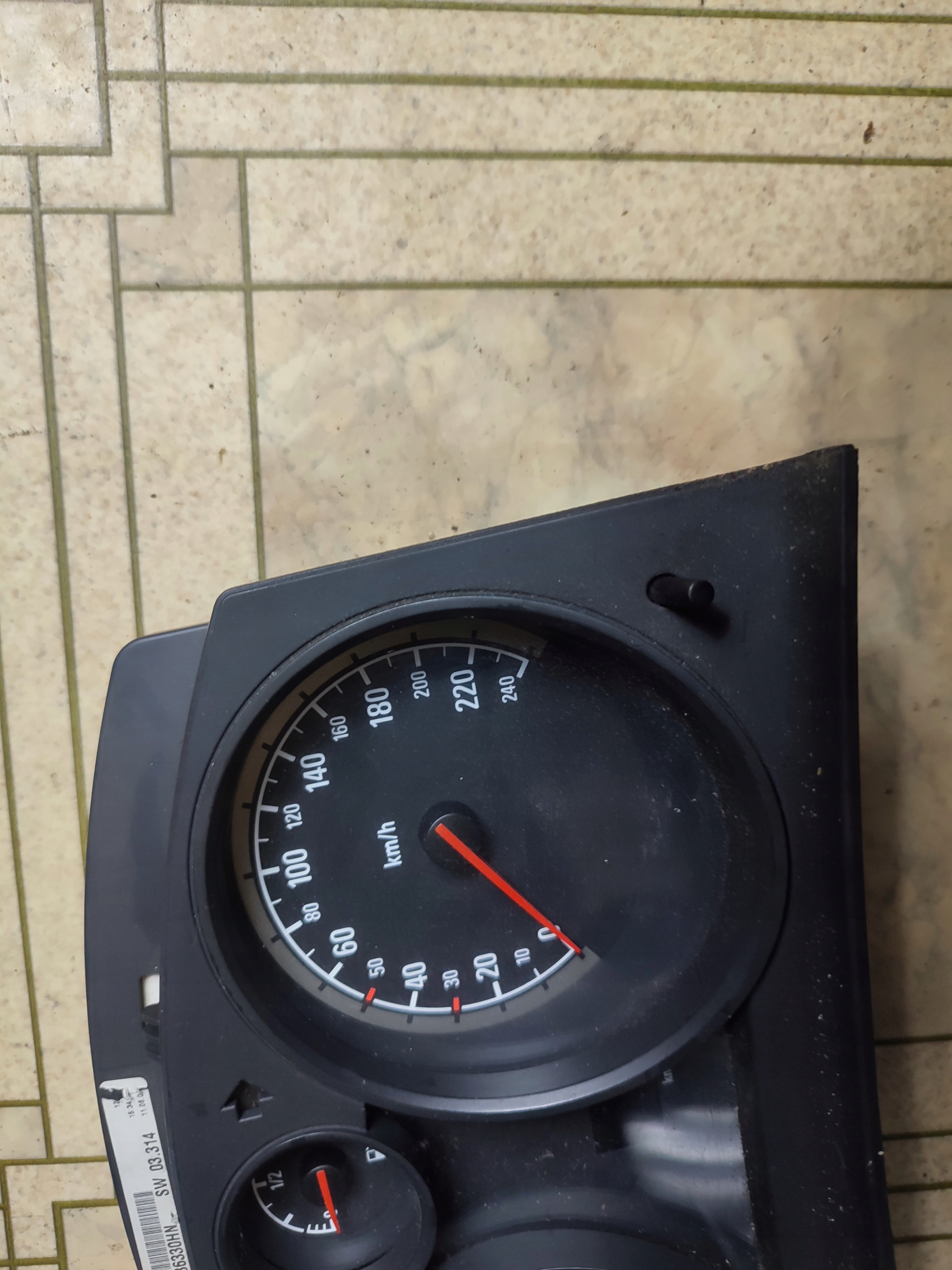 dials dials OPEL ASTRA H III DIESEL 13186330HN