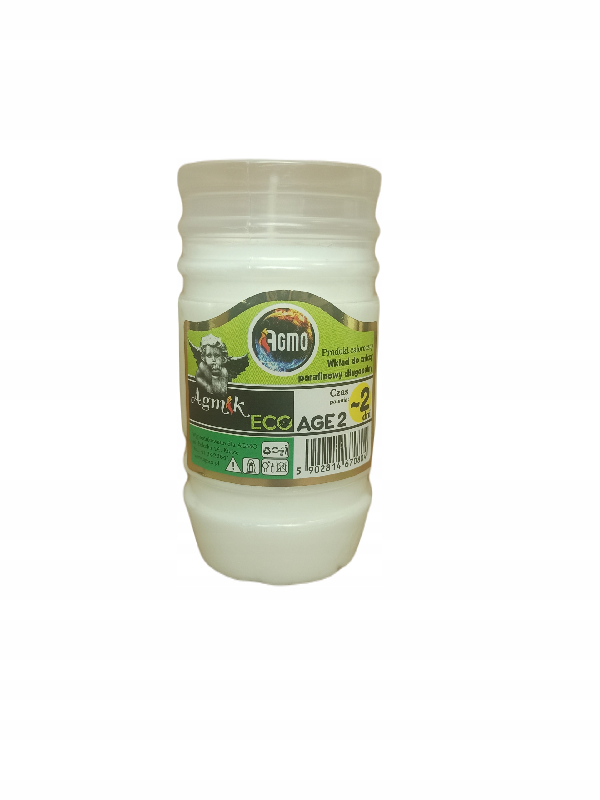 

Wkład parafinowy 2 dniowy AG2 Eco