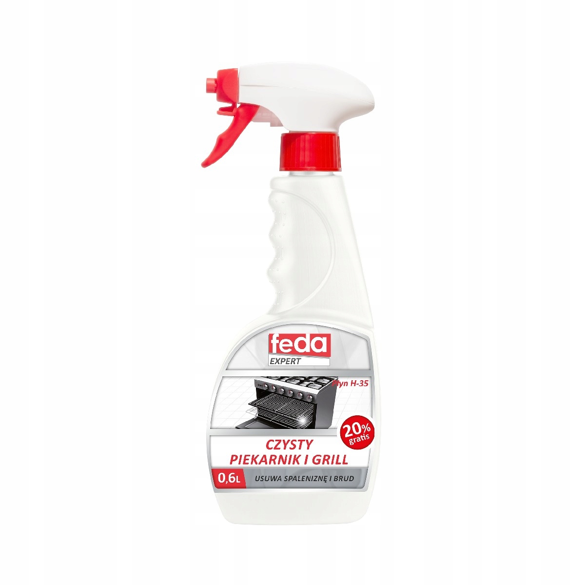 

Płyn Do Czyszczenia Piekarnika Grilla 600ml Feda
