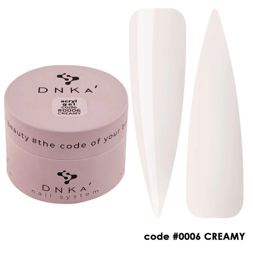 Acryl Gel "DNKa", #0006 Creamy