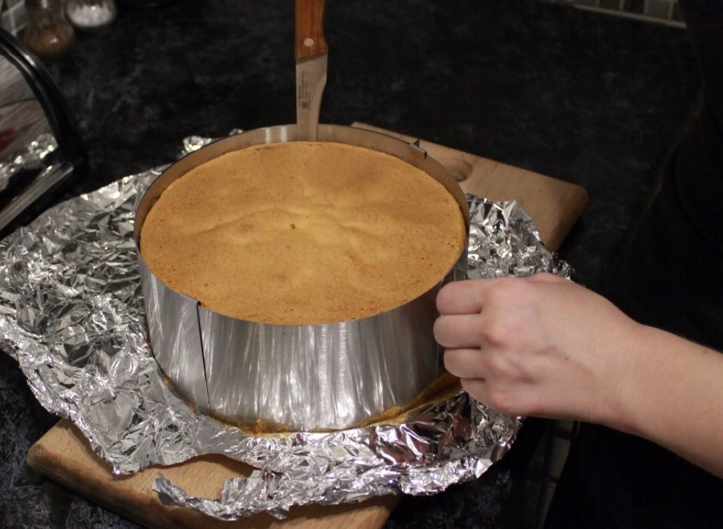 Rant opaska regulowana forma do tortu okrągła H15 Wysokość produktu 15 cm