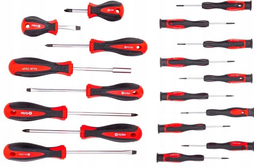 ZESTAW ŚRUBOKRĘTÓW I BITÓW 58 elementów WALIZKA Marka Silver