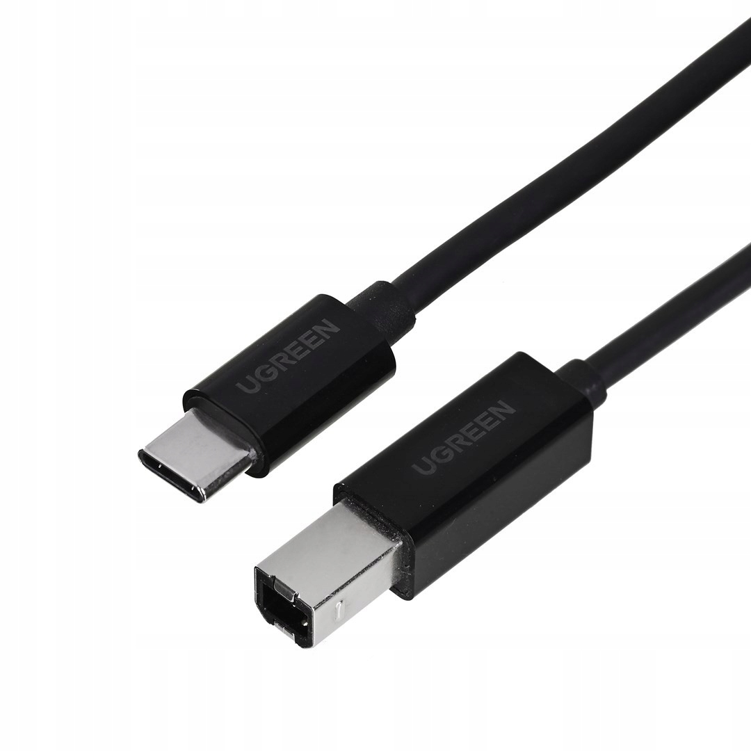 Ugreen kabel do drukarki Usb-c Usb-b 480Mb/s 2m (czarny)