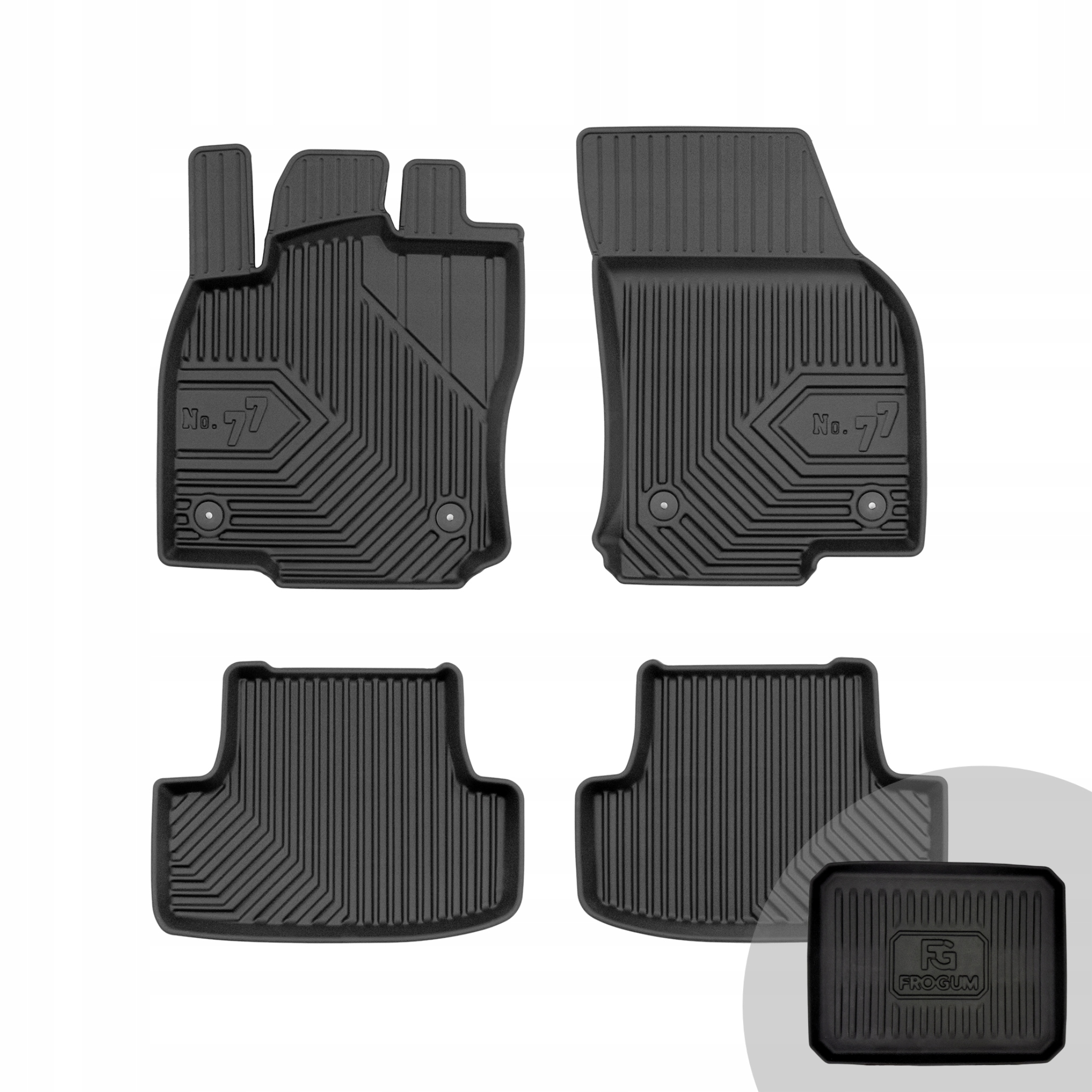 Frogum Koberce do auta pro Audi Q2 2016-2020