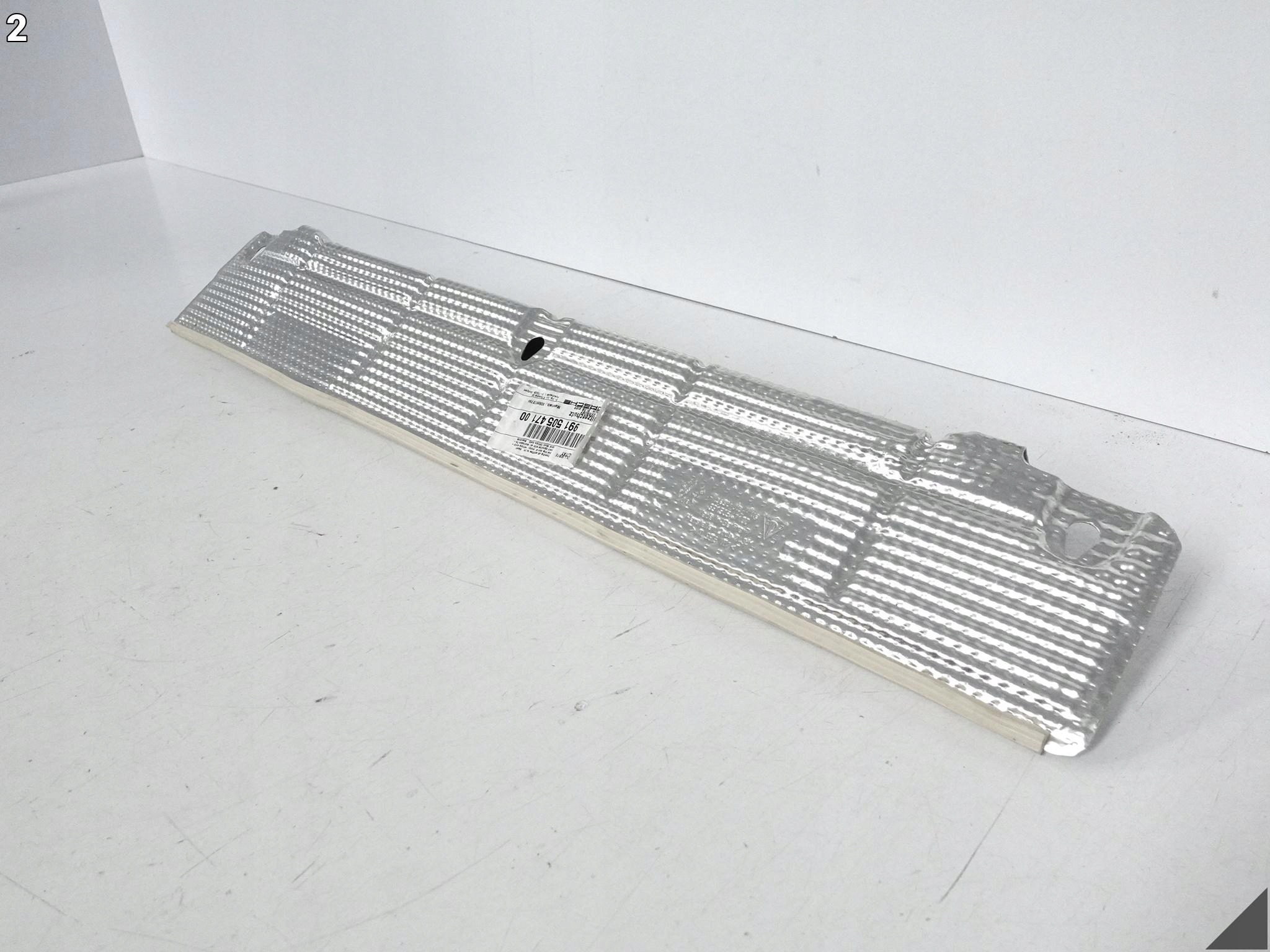 PORSCHE 911 991 BOXSTER 981 Blende Abdeckung TERMICZNA Unterfahrschutz heck
