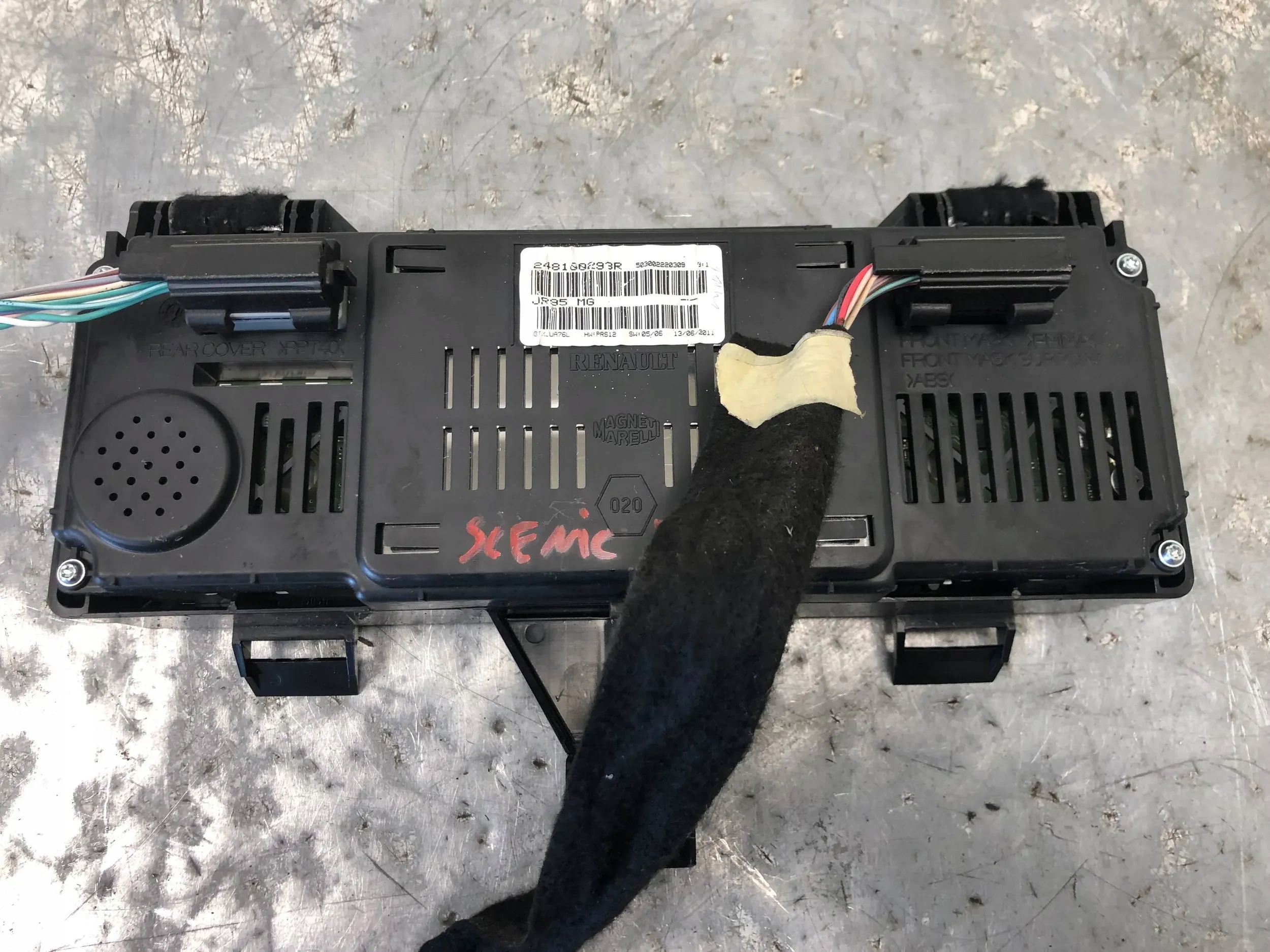 display RENAULT SCENIC III 248100293R