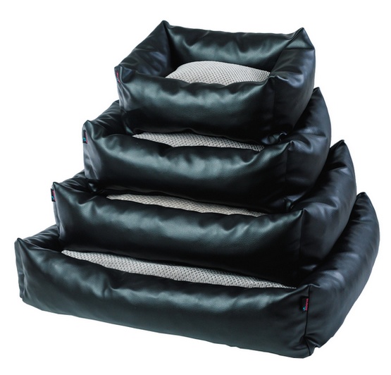 Levně Elegantní pelíšek pro psa v černé barvě Diversa Bully Sky Velikost 2