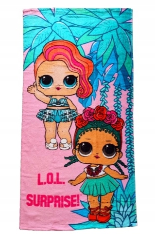 Ręcznik plażowy kąpielowy LOL Surprise 70cmx140cm