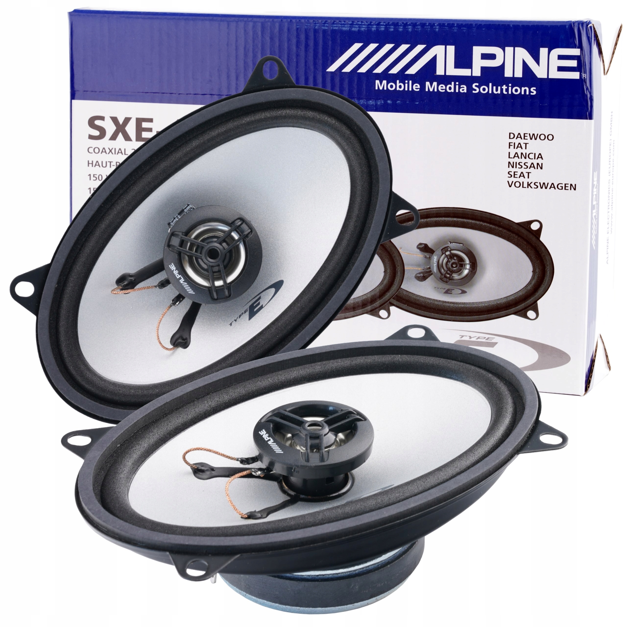 Alpine SXE-4625s автомобильные колонки 4x6 