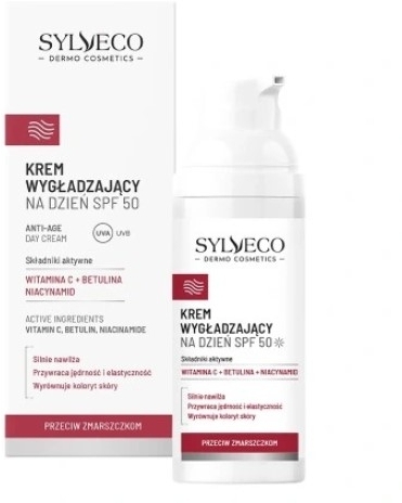 Sylveco Dermo Vyhlazující denní krém proti vráskám Spf 50 50 ml