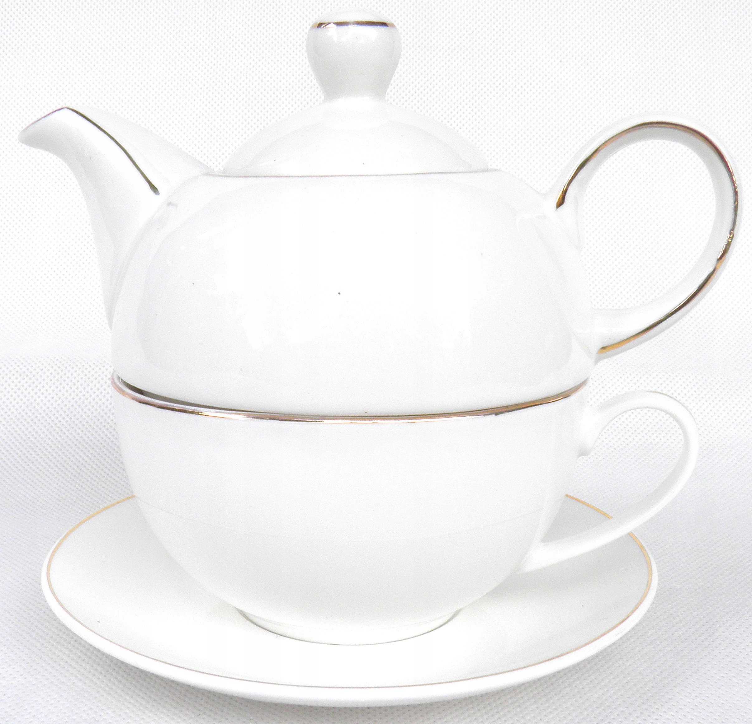 

Filiżanka Dzbanek Komplet Tea For One