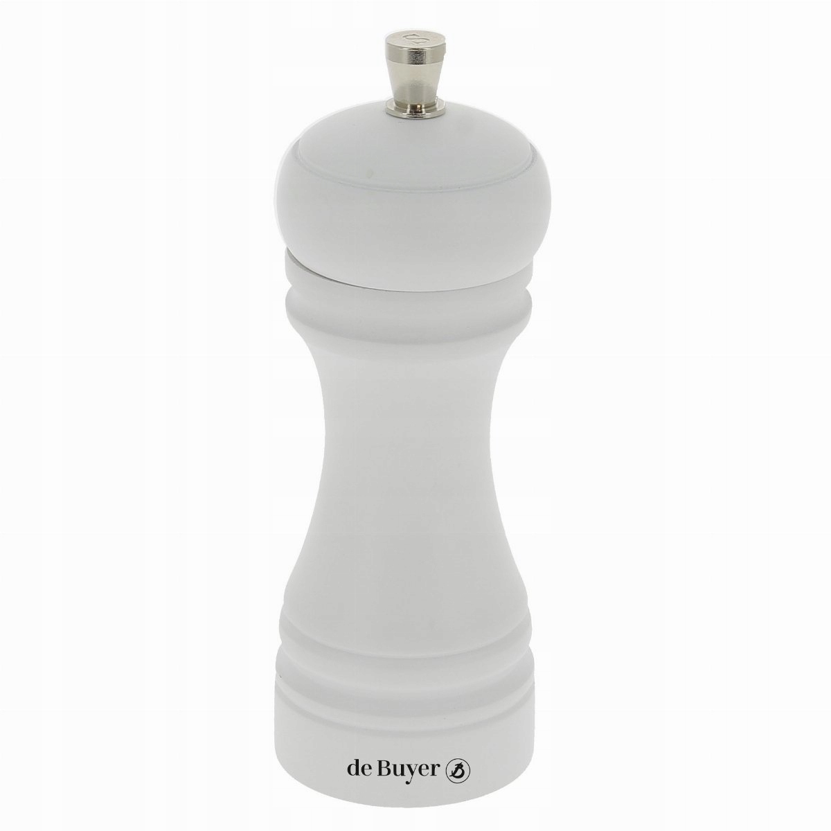 Java Mlýnek na sůl 14 cm bílý matný