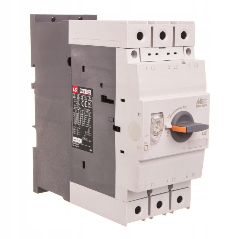 Motorový Spínač 3P 80...100A 55kW Termicz. A Elektrom. Lsis MMS-100S 10