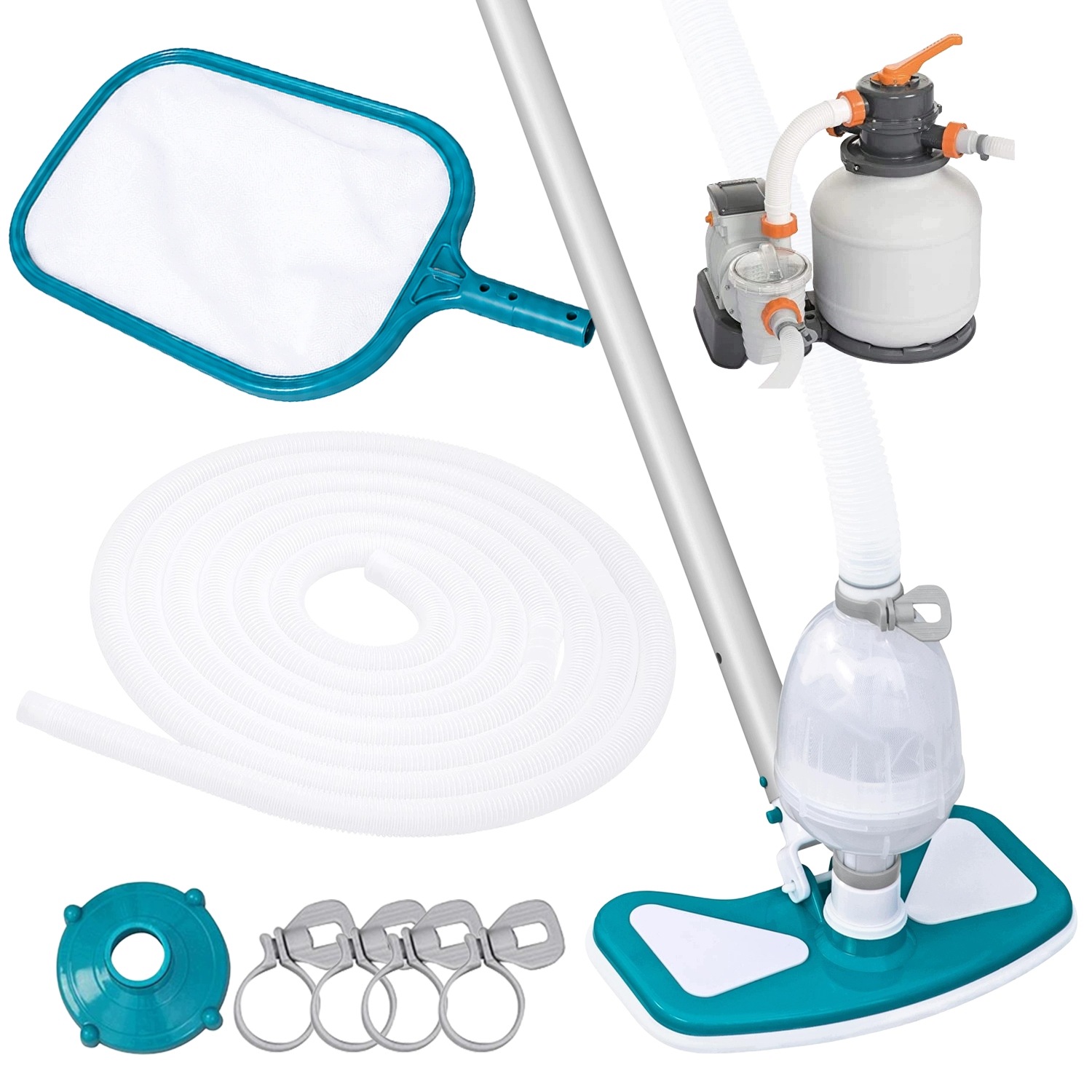 Bazénový vysávač pieskovej pumpy 58499 Bestway Sada