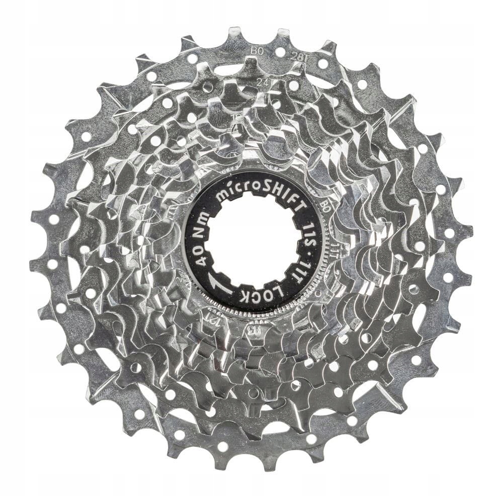 Kaseta Microshift Centos 11rz, Stalowa, Kompatybilna z Shimano, 11-28