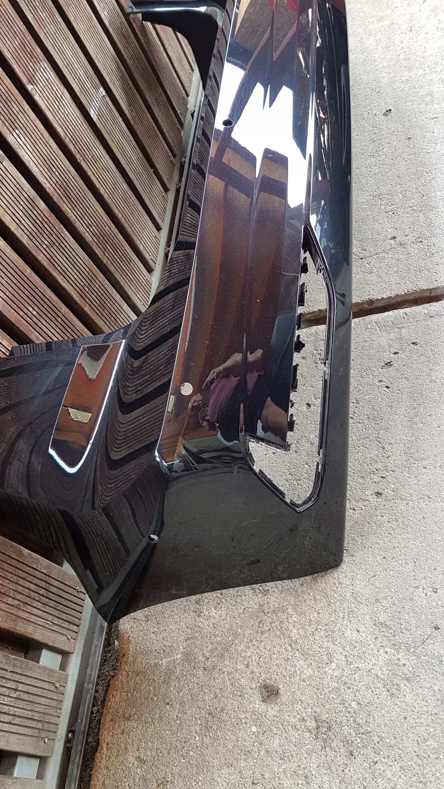 bumper rear rear part BMW 2 U06 ACTIVE TOURER 5A0E555