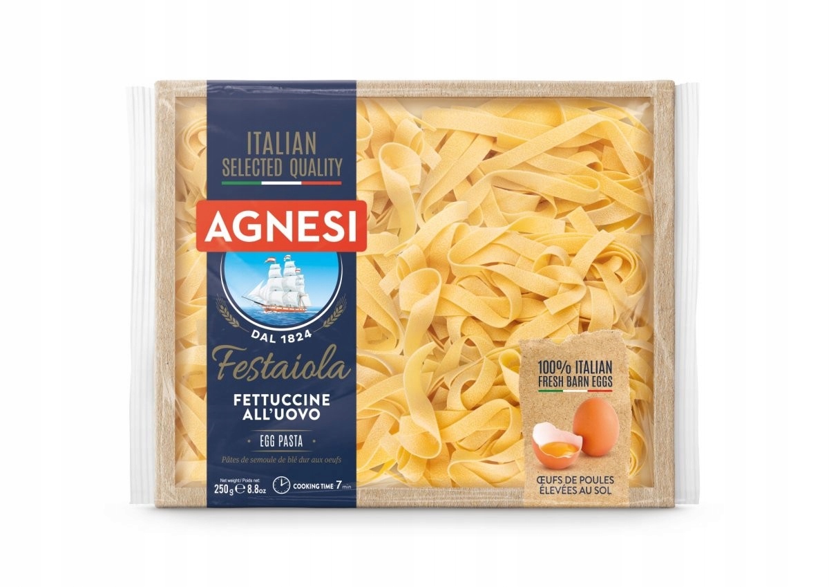 5 x Těstoviny Fettuccine 250 g Agnesi Festaiola