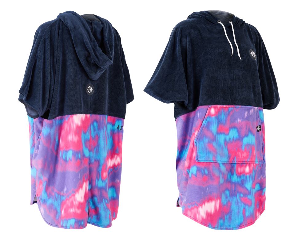 Ręcznik Damskie Ponczo Poncho Kąpielowe Nebula Aztron Na Plażę Basen S