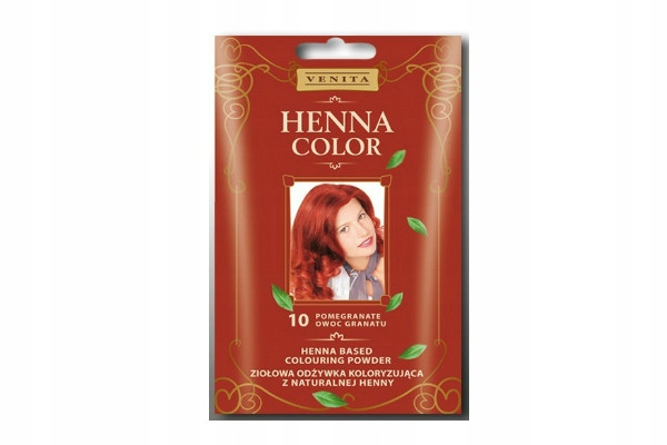 

Henna Color 10 Owoc Granatu Ziołowa odżywka