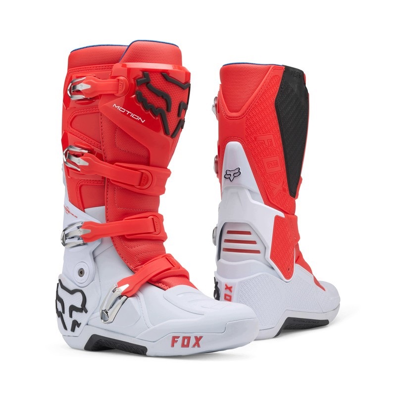 Motocyklové Topánky Fox Motion Boot Red (9)
