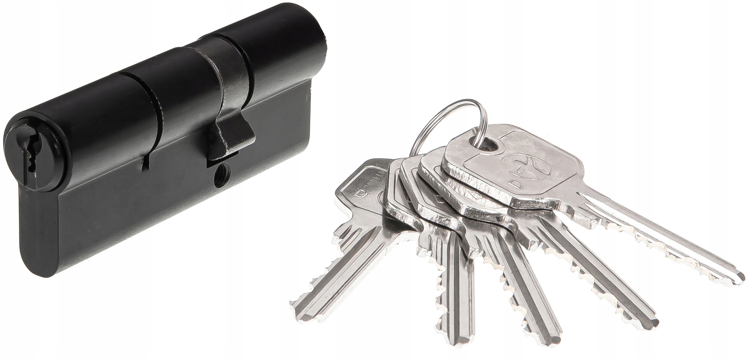 24h! Łucznik černá dveřní vložka třídy C 40/55 5 klíčů